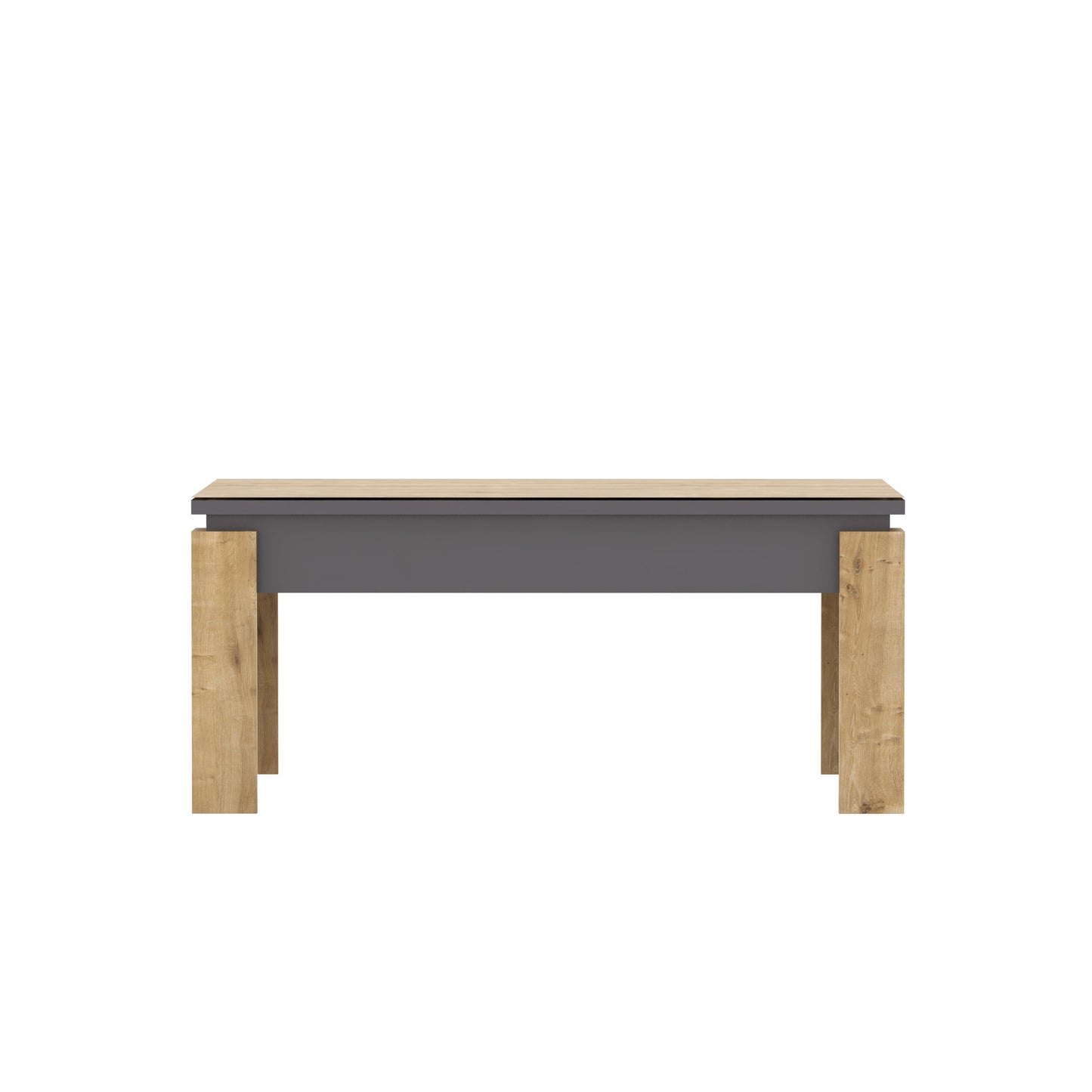Dining Table Manhattan - Oak-MN63DT01 Oak
Dark Grey 175 X 85 X 9 by DECOROTIKA | Souqify