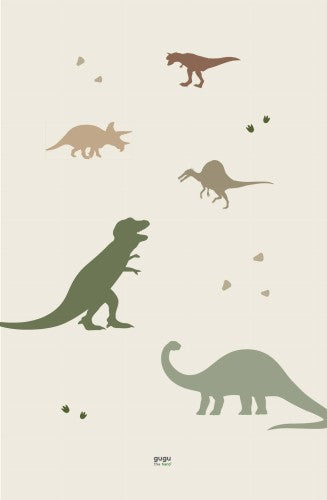 Dino World Big rubber mat