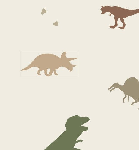 Dino World Big rubber mat