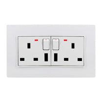 Double Electric Socket with USB by Konnice | Souqify