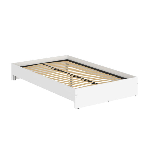 DOUBLE-SIZED BED, MADE IN E1 LAMINATE CHIPBOARD by Treejar | Souqify