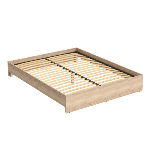DOUBLE-SIZED BED, MADE IN E1 LAMINATE CHIPBOARD by Treejar | Souqify