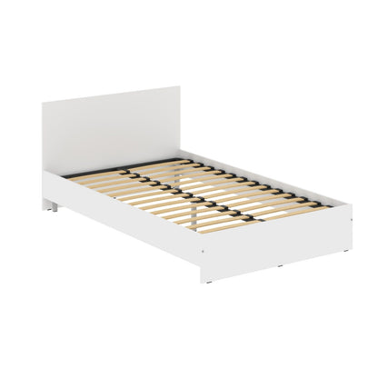 DOUBLE-SIZED BED, MADE IN E1 LAMINATE CHIPBOARD by Treejar | Souqify