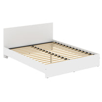 DOUBLE-SIZED BED, MADE IN E1 LAMINATE CHIPBOARD by Treejar | Souqify