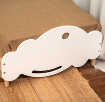 Dreamy Clouds: Toddler Wooden Floor Bed with Cloud Theme by Home Decor | Souqify