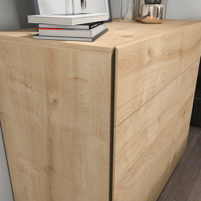Dresser Lines - Oak-LNS35DR03 Oak 105 X 51 X 21 by DECOROTIKA | Souqify