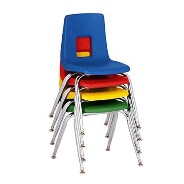 DSC-0028 High Quality Stackable Chair Plastic Stackable School Chairs by Treejar | Souqify