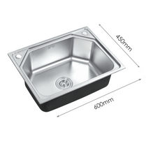 E6045 - Top & Under-Mount Use Kitchen Sink by TUSCANI | Souqify