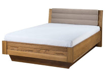 Stylish Lift Bed - VELVET | Solid Oak Wood