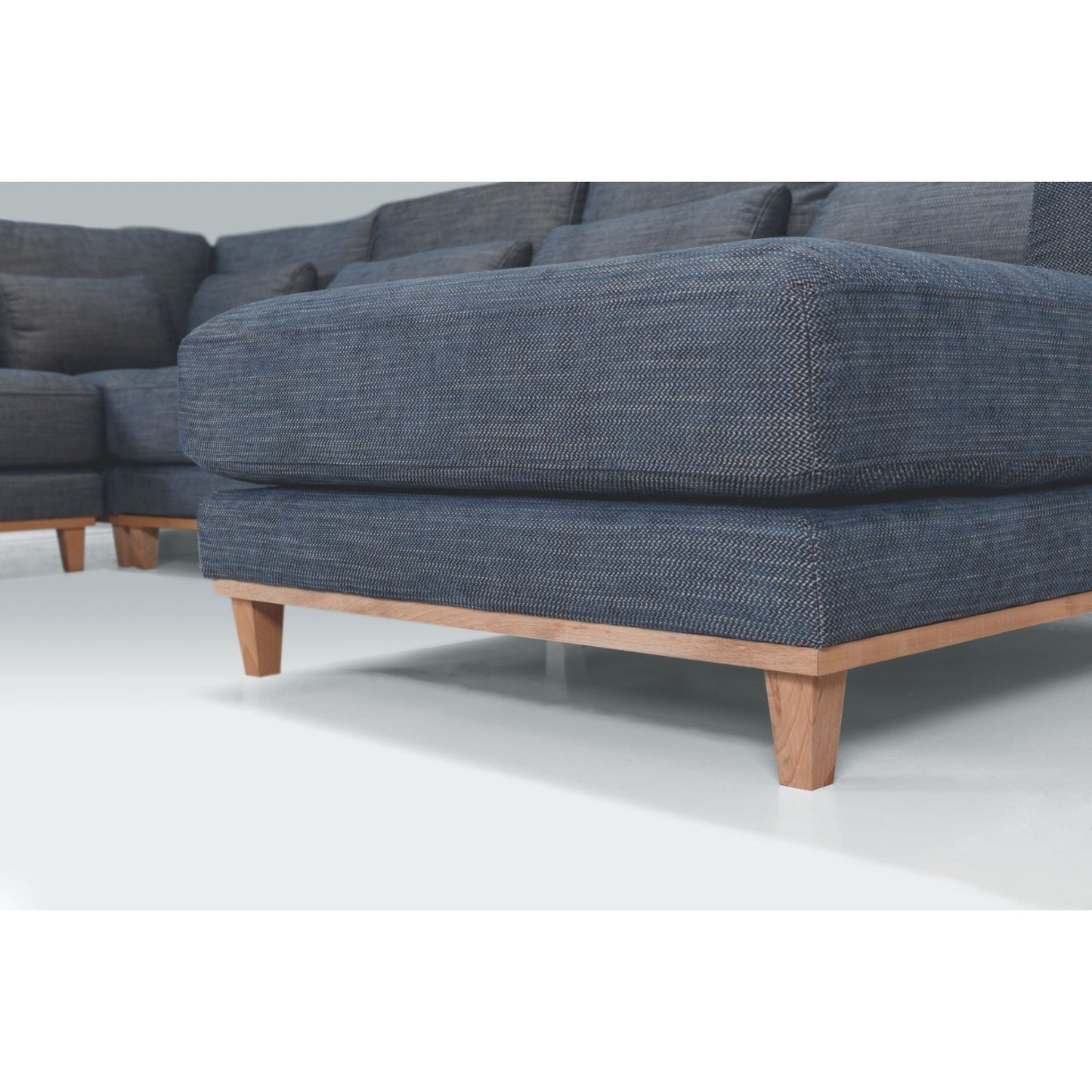 AMBRA U-SHAPE SOFA | AVAILABLE IN MANY MATERIALS.