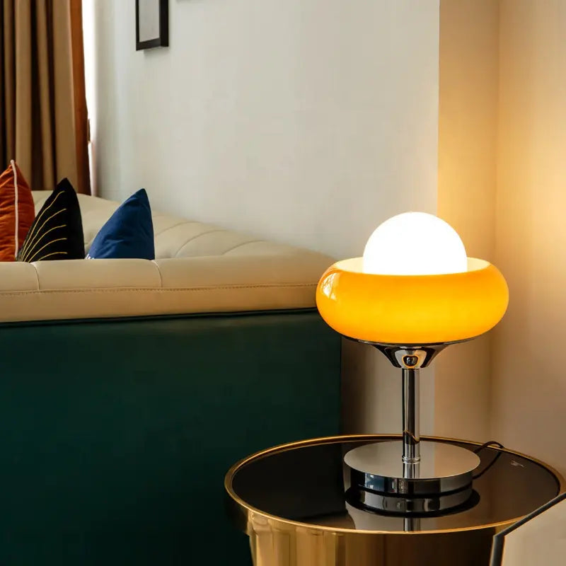 Egg Tart Lamp Retro Medieval Style Decoration Creative Luxury LED by Zhongsan | Souqify