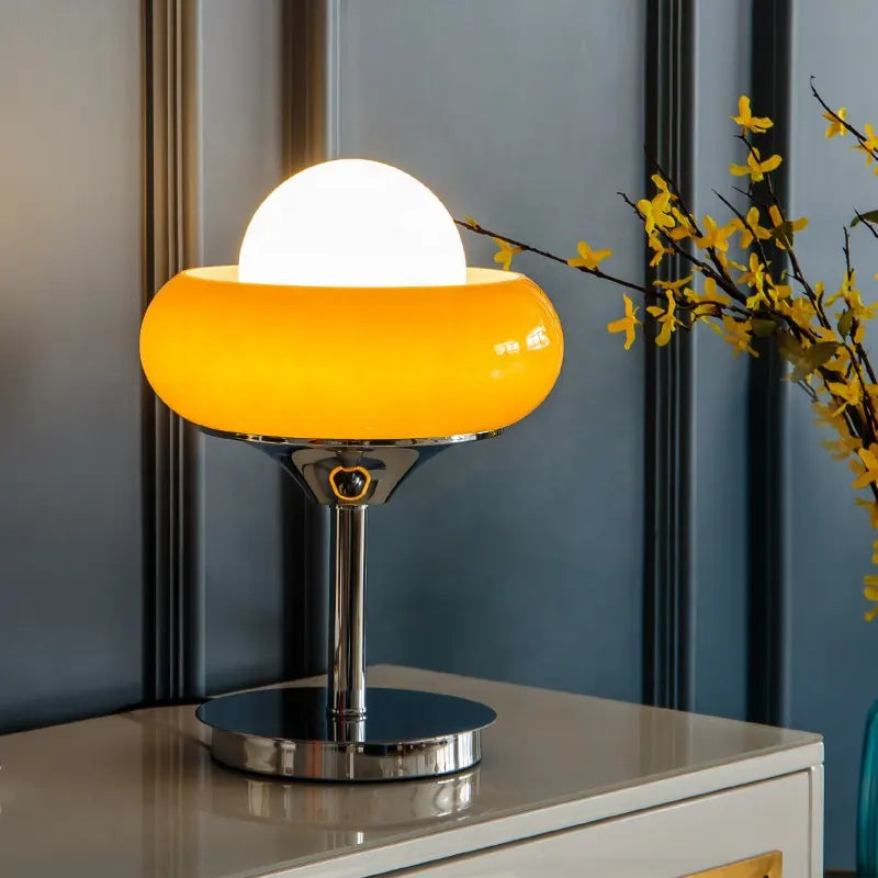 Egg Tart Lamp Retro Medieval Style Decoration Creative Luxury LED by Zhongsan | Souqify