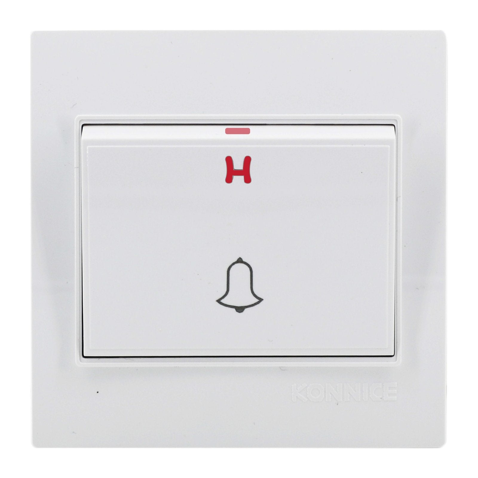 Electric Bell Switch with light indicator by Konnice | Souqify