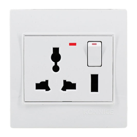 Electric Socket with USB Socket by Konnice | Souqify