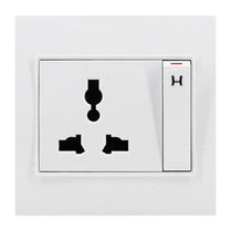 Electric Socket with Wall Switch by Konnice | Souqify