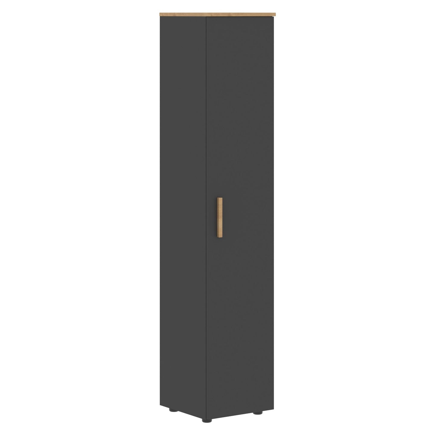 EXECUTIVE FULL HEIGHT CABINET, MADE IN E1 LAMINATE CHIPBOARD, WITH WOODEN SWING DOOR by Treejar | Souqify