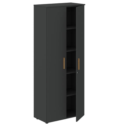 EXECUTIVE FULL HEIGHT CABINET, MADE IN E1 LAMINATE CHIPBOARD, WITH WOODEN SWING DOORS by Treejar | Souqify