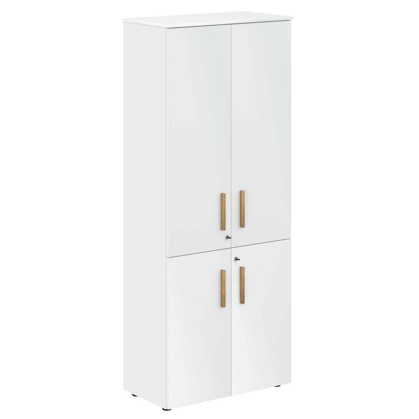 EXECUTIVE FULL HEIGHT CABINET, MADE IN E1 LAMINATE CHIPBOARD, WITH WOODEN SWING DOORS by Treejar | Souqify