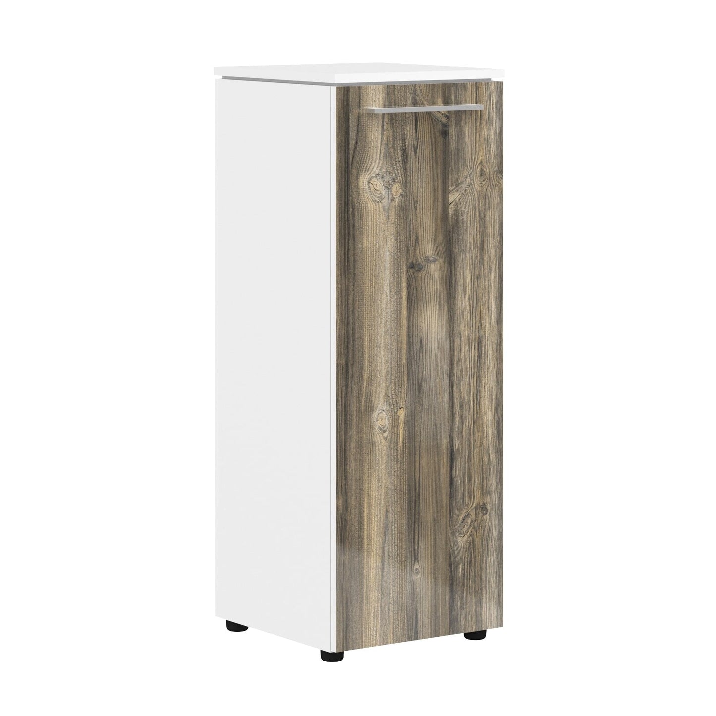 EXECUTIVE LOW HEIGHT CABINET, MADE IN E1 LAMINATE CHIPBOARD, WITH WOODEN SWING DOOR by Treejar | Souqify