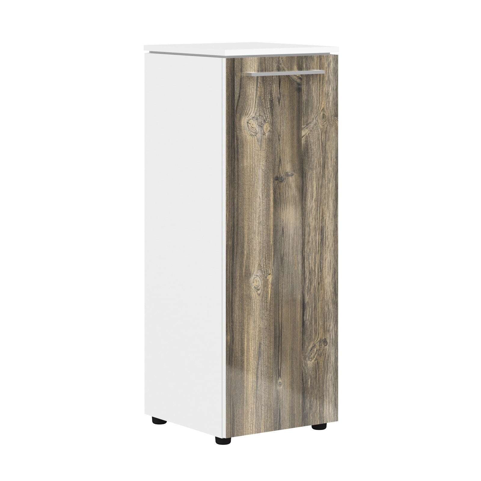 EXECUTIVE LOW HEIGHT CABINET, MADE IN E1 LAMINATE CHIPBOARD, WITH WOODEN SWING DOOR by Treejar | Souqify