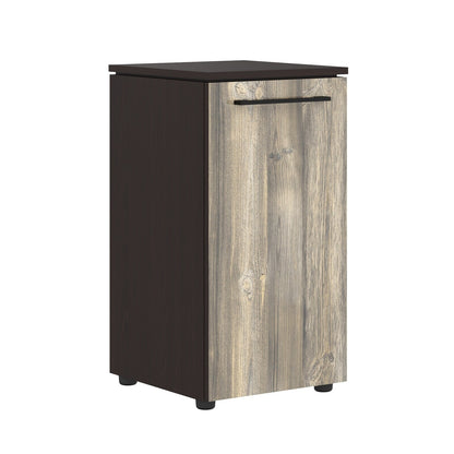EXECUTIVE LOW HEIGHT CABINET, MADE IN E1 LAMINATE CHIPBOARD, WITH WOODEN SWING DOOR by Treejar | Souqify