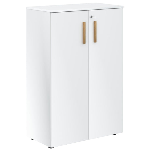 EXECUTIVE LOW HEIGHT CABINET, MADE IN E1 LAMINATE CHIPBOARD, WITH WOODEN SWING DOORS by Treejar | Souqify
