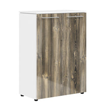 EXECUTIVE LOW HEIGHT CABINET, MADE IN E1 LAMINATE CHIPBOARD, WITH WOODEN SWING DOORS by Treejar | Souqify