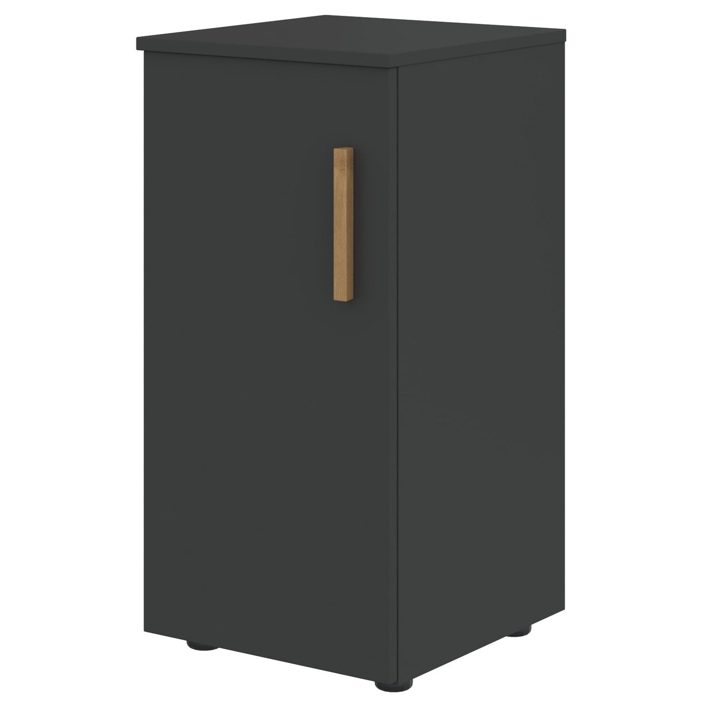 EXECUTIVE LOW HEIGHT CABINET WITH SWING DOOR, MADE IN E1 LAMINATE CHIPBOARD by Treejar | Souqify