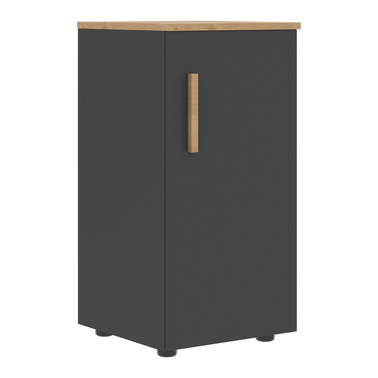 EXECUTIVE LOW HEIGHT CABINET WITH SWING DOOR, MADE IN E1 LAMINATE CHIPBOARD by Treejar | Souqify