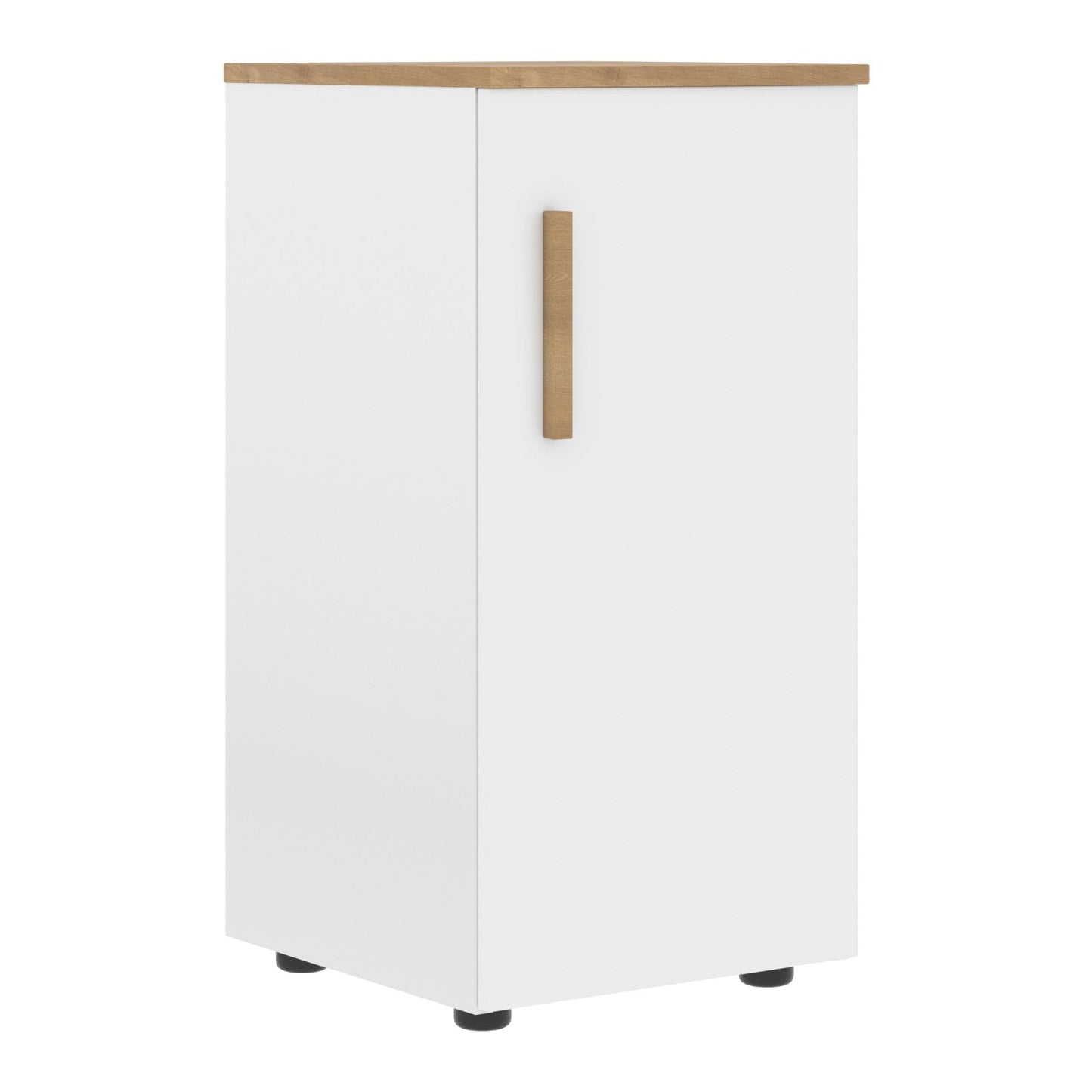 EXECUTIVE LOW HEIGHT CABINET WITH SWING DOOR, MADE IN E1 LAMINATE CHIPBOARD by Treejar | Souqify