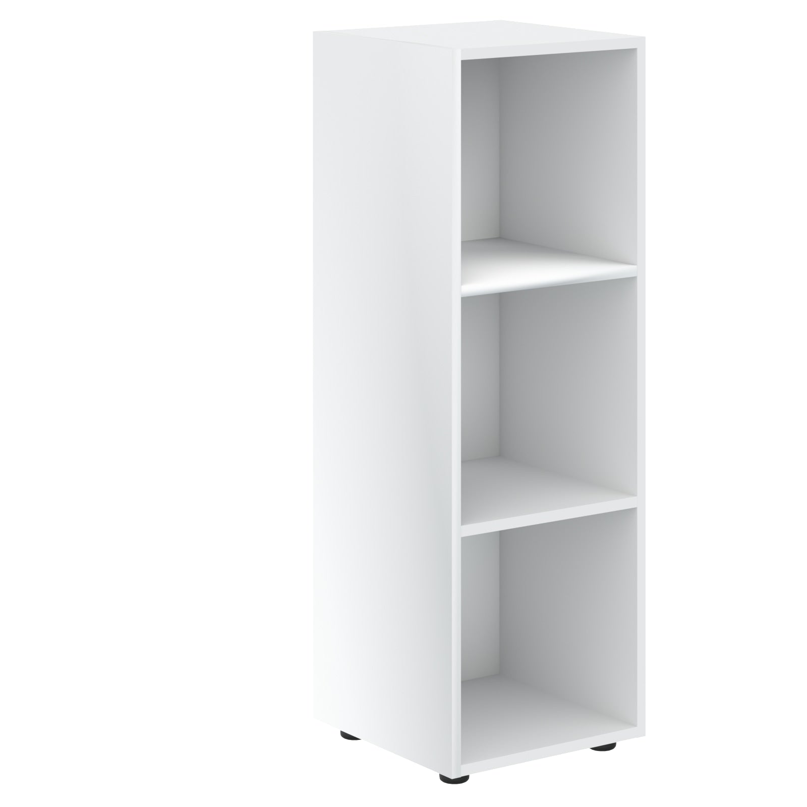 EXECUTIVE MEDIUM HEIGHT CABINET WITH OPEN SHELVES, MADE IN E1 LAMINATE CHIPBOARD by Treejar | Souqify