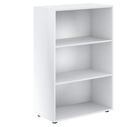 EXECUTIVE MEDIUM HEIGHT CABINET WITH OPEN SHELVES, MADE IN E1 LAMINATE CHIPBOARD by Treejar | Souqify