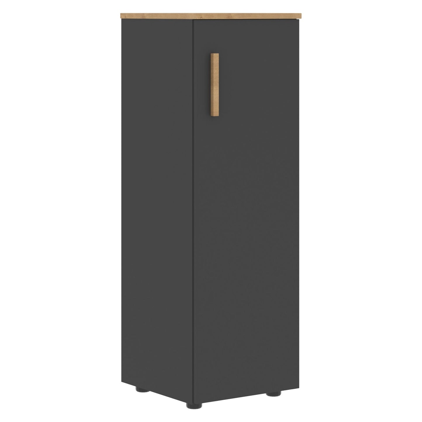 EXECUTIVE MEDIUM HEIGHT CABINET WITH SWING DOOR, MADE IN E1 LAMINATE CHIPBOARD by Treejar | Souqify