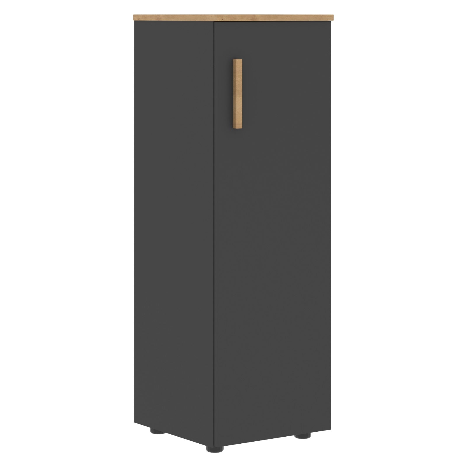 EXECUTIVE MEDIUM HEIGHT CABINET WITH SWING DOOR, MADE IN E1 LAMINATE CHIPBOARD by Treejar | Souqify
