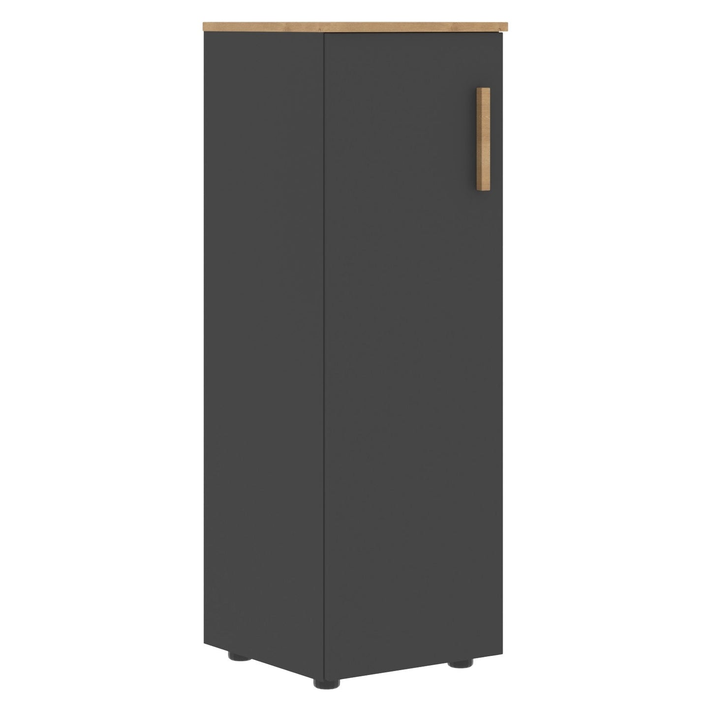 EXECUTIVE MEDIUM HEIGHT CABINET WITH SWING DOOR, MADE IN E1 LAMINATE CHIPBOARD by Treejar | Souqify