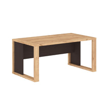 EXECUTIVE RECTANGULAR SHAPE DESK MADE IN 38MM TOP E1 LAMINATE CHIPBOARD, WITH MODESTY PANEL by Treejar | Souqify