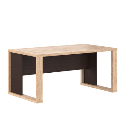 EXECUTIVE RECTANGULAR SHAPE DESK MADE IN 38MM TOP E1 LAMINATE CHIPBOARD, WITH MODESTY PANEL by Treejar | Souqify