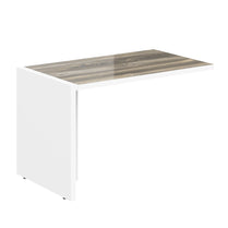 EXECUTIVE RECTANGULAR SHAPE EXTENSION DESK, MADE IN E1 LAMINATE CHIPBOARD, WITH LEG by Treejar | Souqify