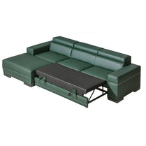 PARTY Modern Corner Sofa Bed | 2870mm X 1780mm | Many upholstery materials