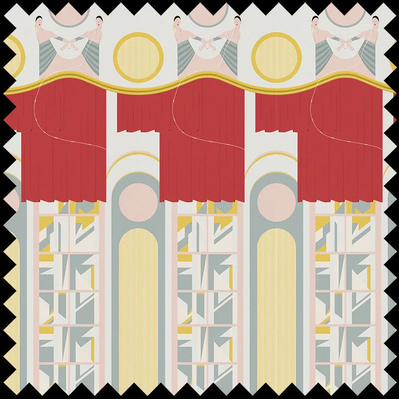 Fabric Academy Theatre Pink by Vladila | Souqify