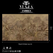 Fabric Antediluvian nature by Vladila | Souqify