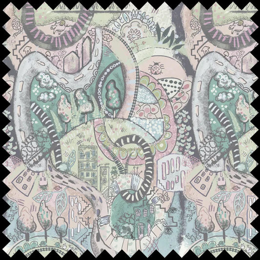 Fabric Energique (Pastel) by Vladila | Souqify