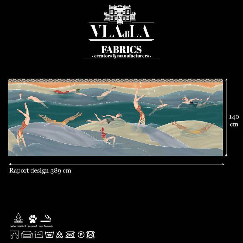 Fabric Palais de Chaillot by Vladila | Souqify