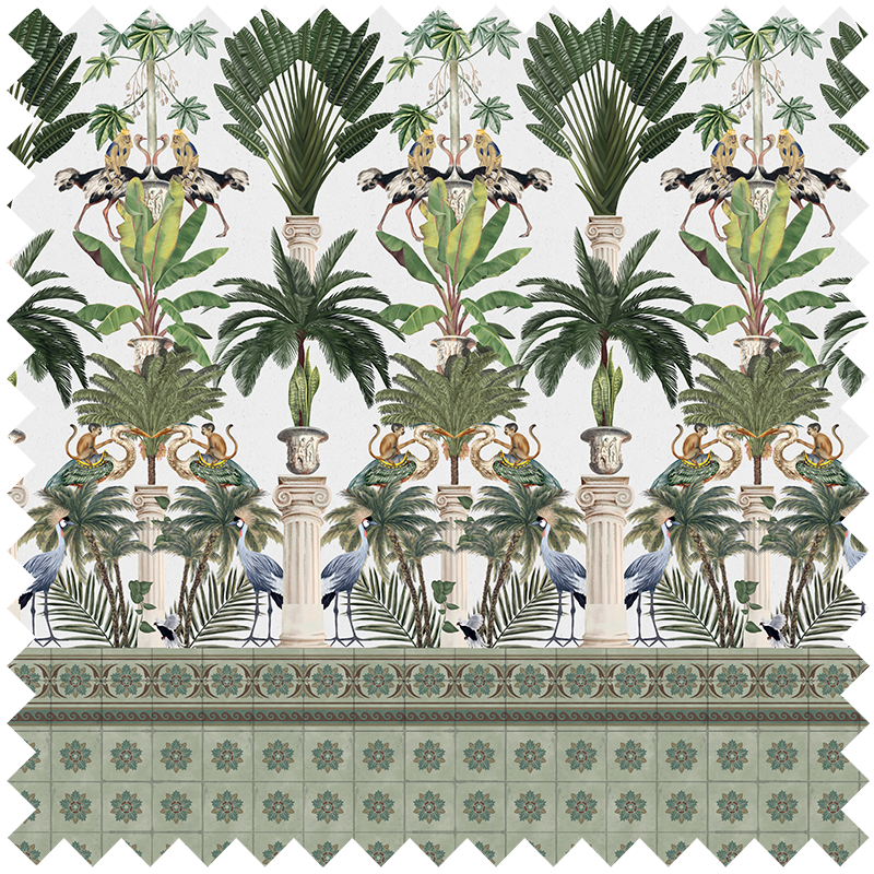 Fabric Tropical Columns Light by Vladila | Souqify