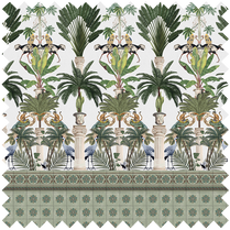 Fabric Tropical Columns Light by Vladila | Souqify