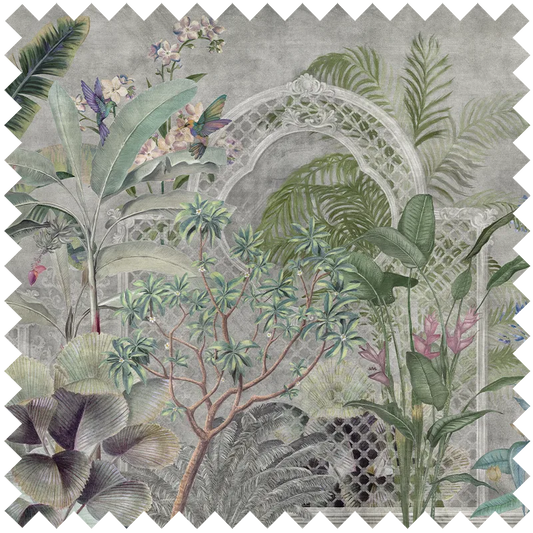 Fabric Verdant mosaic by Vladila | Souqify