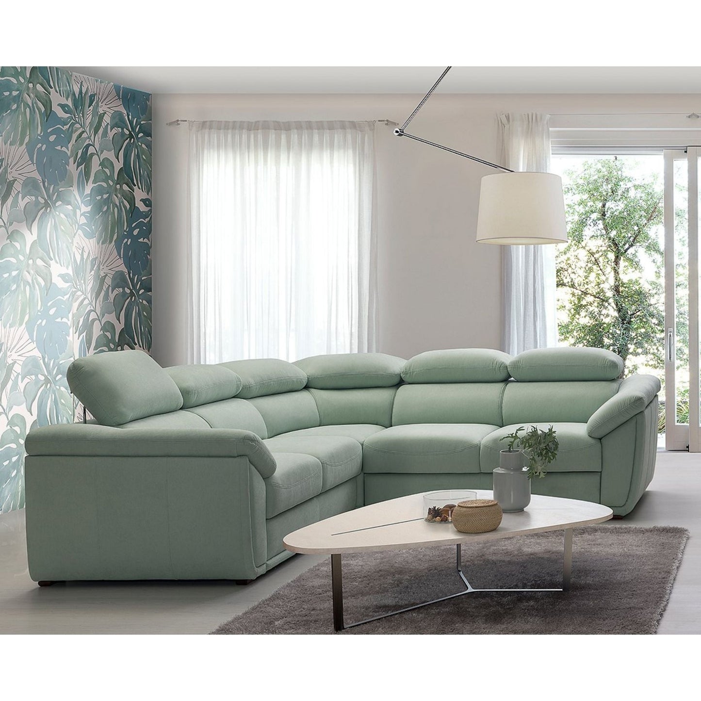 CADILLAC Large Stylish Corner Sofa Bed | 2580mm X 2580mm | Plenty of fabrics & leathers to choose
