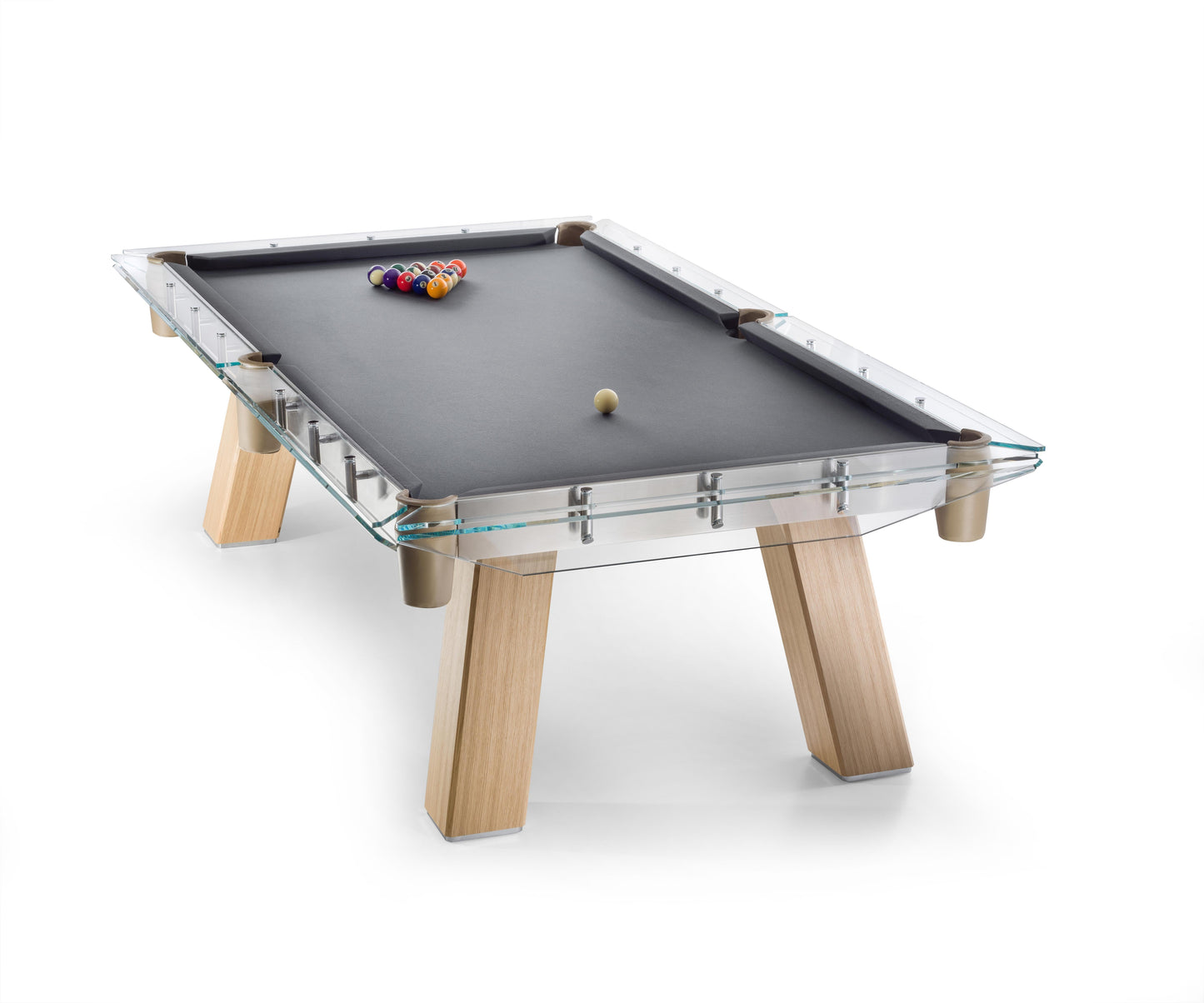 FILOTTO Wood Pool Table 268 x 152 x 82 (h) cm by Admiral World Sports - IMPATIA | Souqify