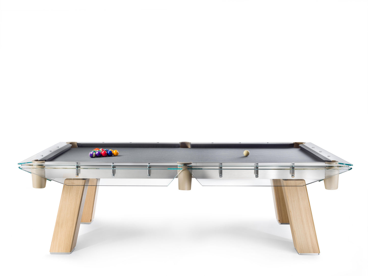 FILOTTO Wood Pool Table 268 x 152 x 82 (h) cm by Admiral World Sports - IMPATIA | Souqify