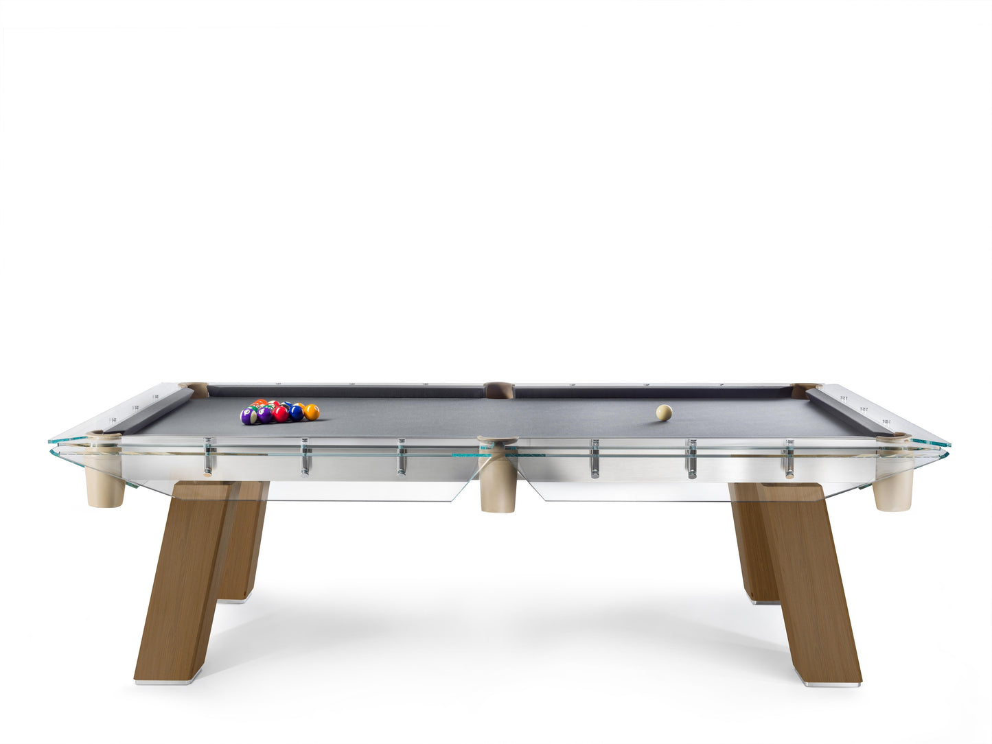 FILOTTO Wood Pool Table 268 x 152 x 82 (h) cm by Admiral World Sports - IMPATIA | Souqify
